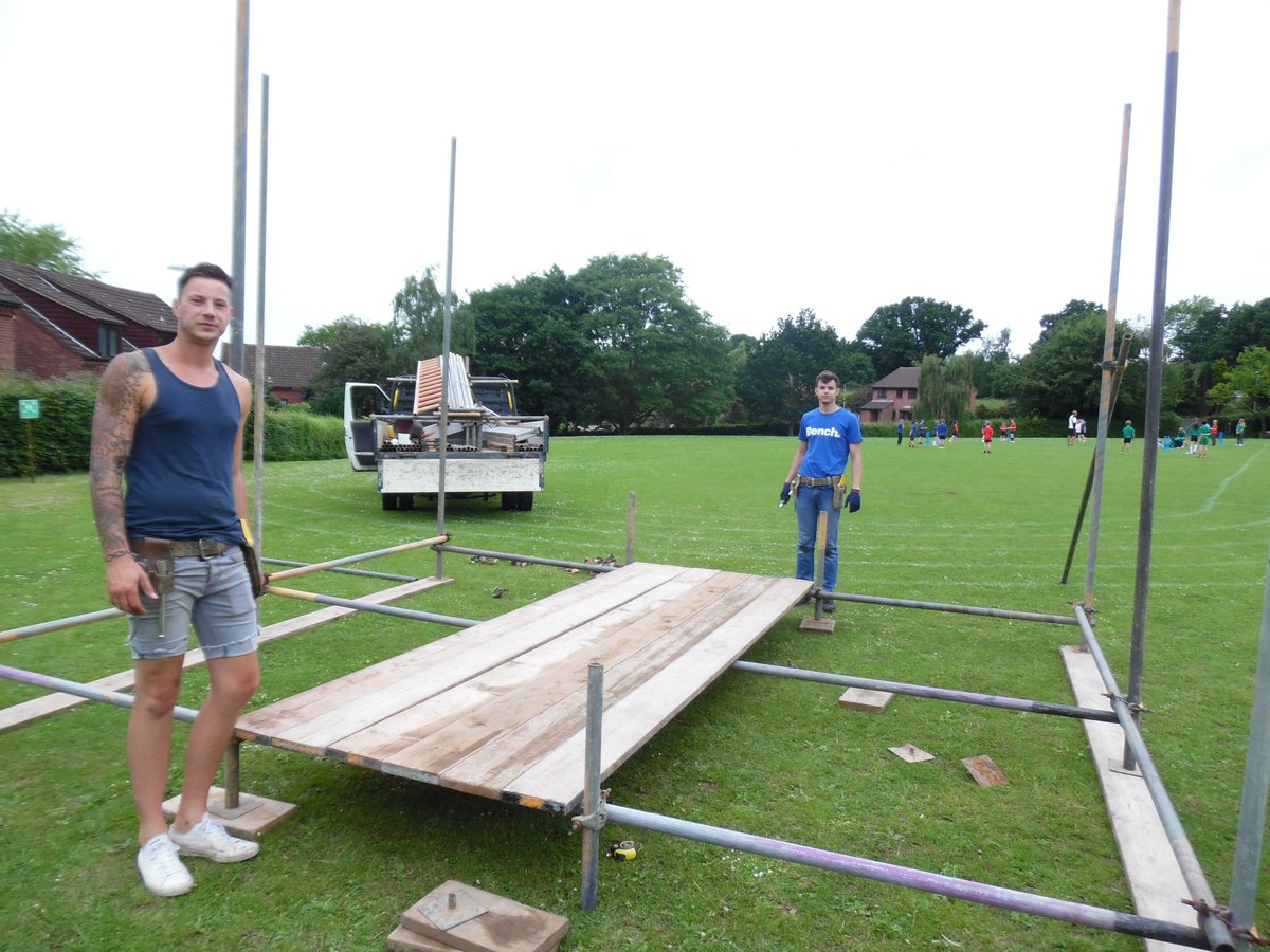 Getting ready for Rock the Boat V...