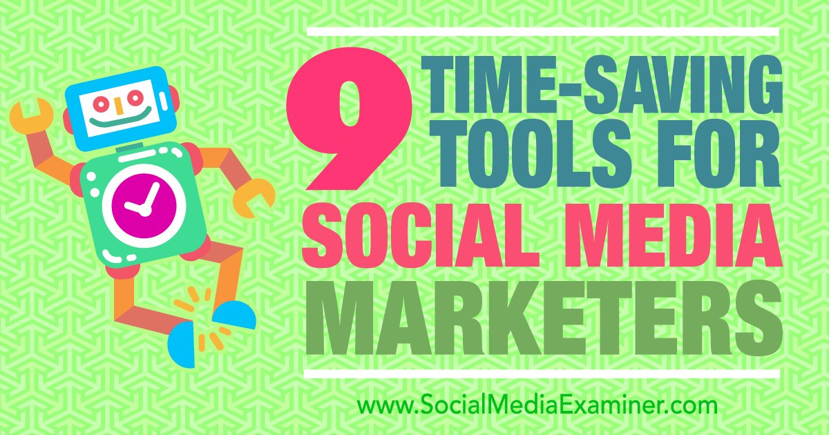 KellyMcCormick_'s tweet image. 9 Time-Saving Tools for Social Media Marketers buff.ly/28LgWrx