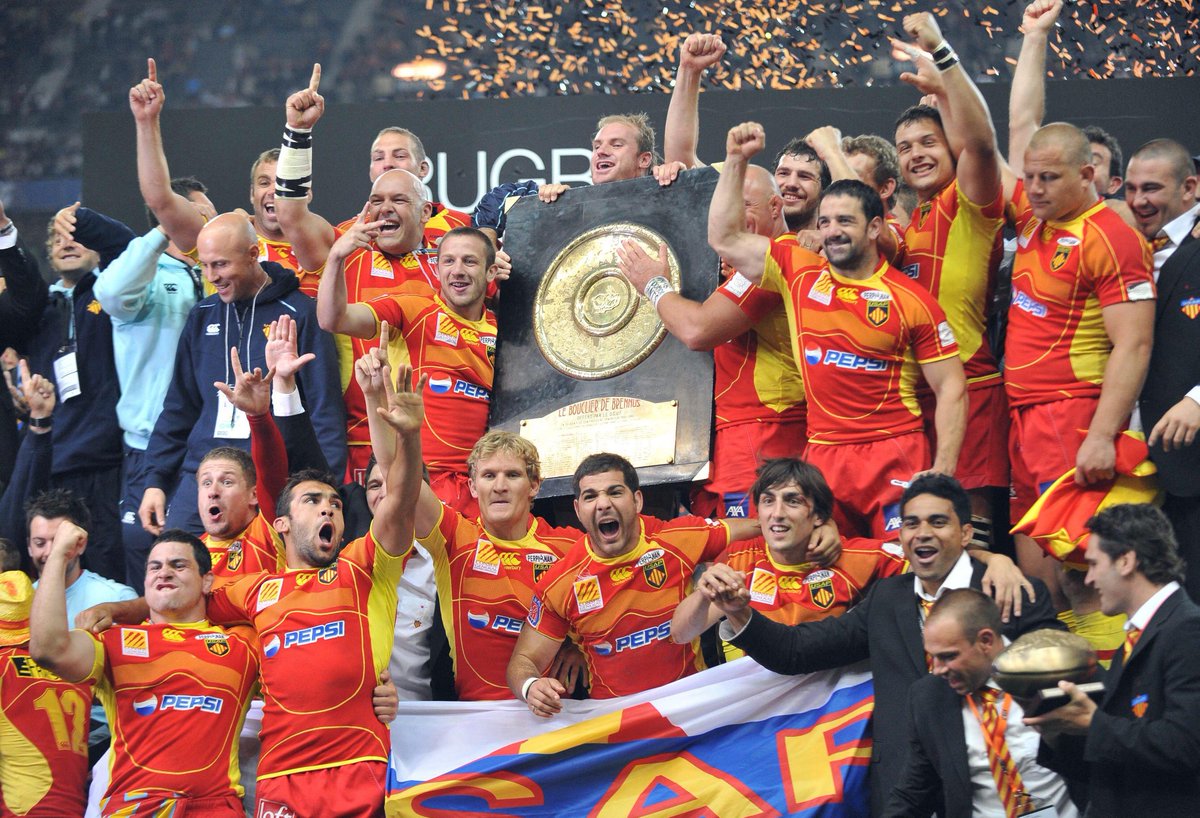 top14rugby's tweet photo. #TOP14 #Barcelone2016
► Retour sur les dernières finales... @usap_officiel, le Champion de France de 2009 ! https://t.co/V95lrAnJ3w