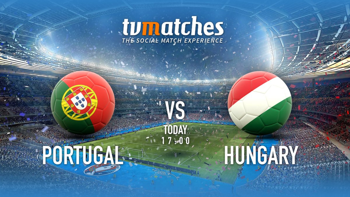 tvmatches's tweet photo. And we are kicking off todays first matches! #ISL vs #AUT . #POR vs HUN . #EURO2016 #tvmatches https://t.co/k4K6R0cYGg