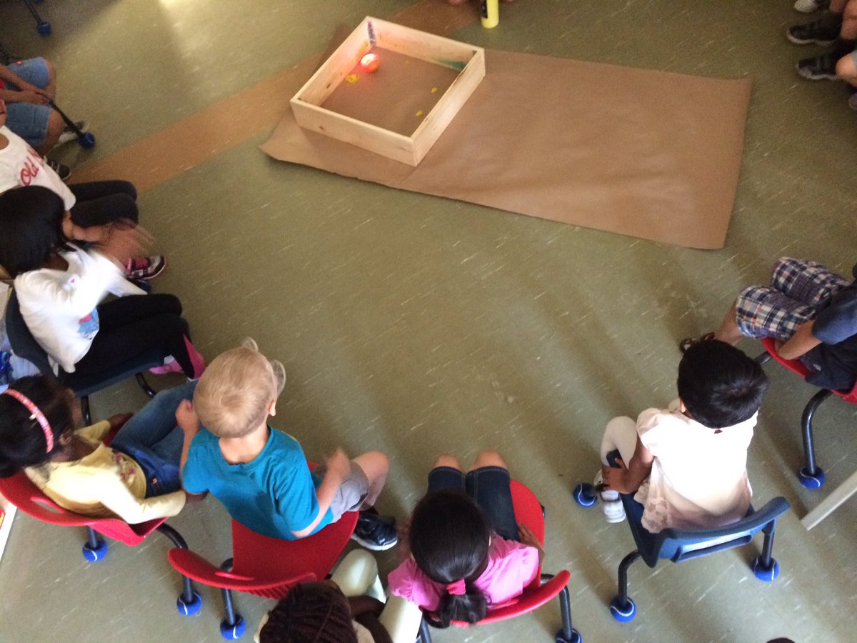 StRoseKinder's tweet photo. We had such a good time painting using a #Sphero ... So cool! @roselimaSt https://t.co/x4ljQRuMRj