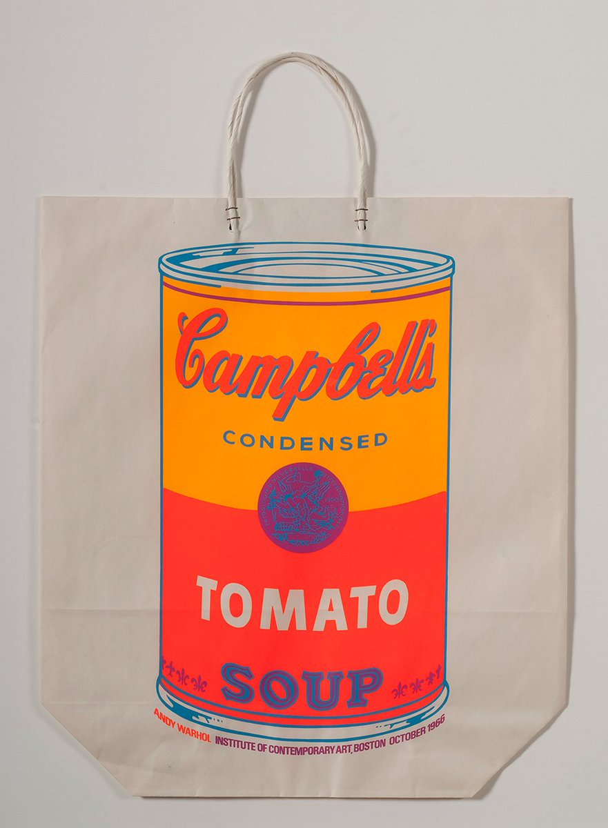 AkronArtMuseum's tweet photo. Andy Warhol, Campbell's Tomato Soup, 1966 in #snackAKRON https://t.co/miNHctor50 #AndyWarhol #PopArt #SoupCans https://t.co/VIEiWrCadC