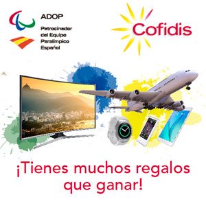 SorteosDeporte's tweet photo. Apoya el deporte paralímpico y gana viajes a Río y muchos premios con Cofidis.https://t.co/oac8r16Gri  #VOLAMOSARIO https://t.co/8wgWTKBdtb