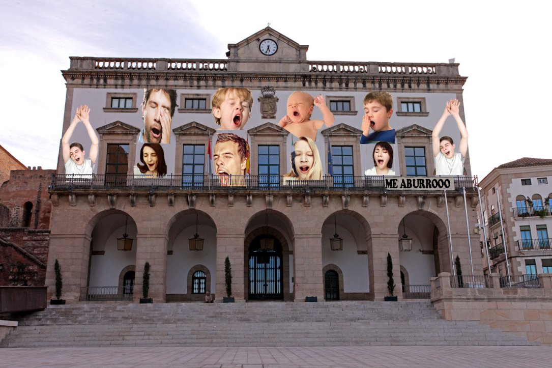 Este fotomontaje sorprende en tw y destaca que #CáceresEsAburrida …erescapitalcultural2016.wordpress.com/2016/06/22/cac…