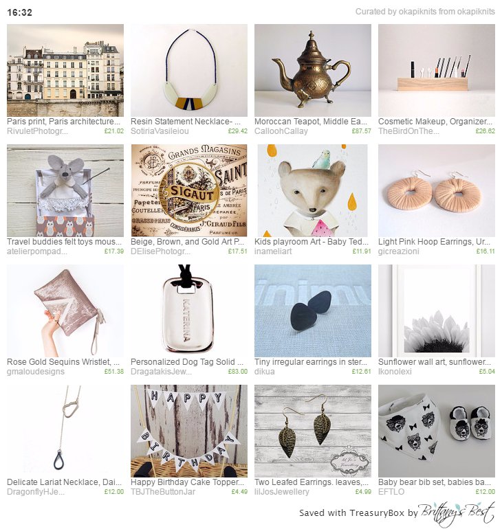We've been featured in a lovely #treasury by <a href="/okapiknits/">okapiknits</a> Thank you very much! #etsy etsy.me/28NhFUE