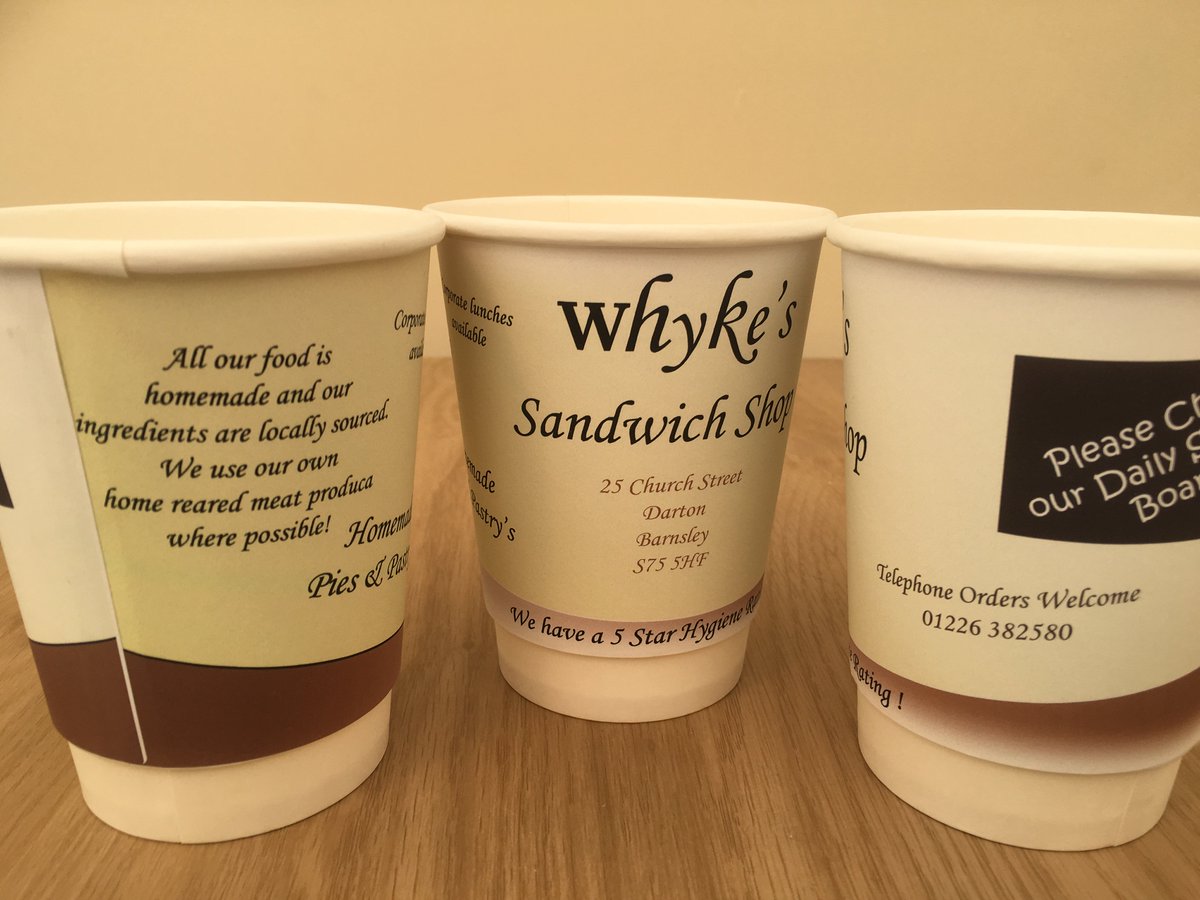 BspokeC's tweet image. July Offer - 100 x 12oz printed cups from just £17.99 advertise your event or business