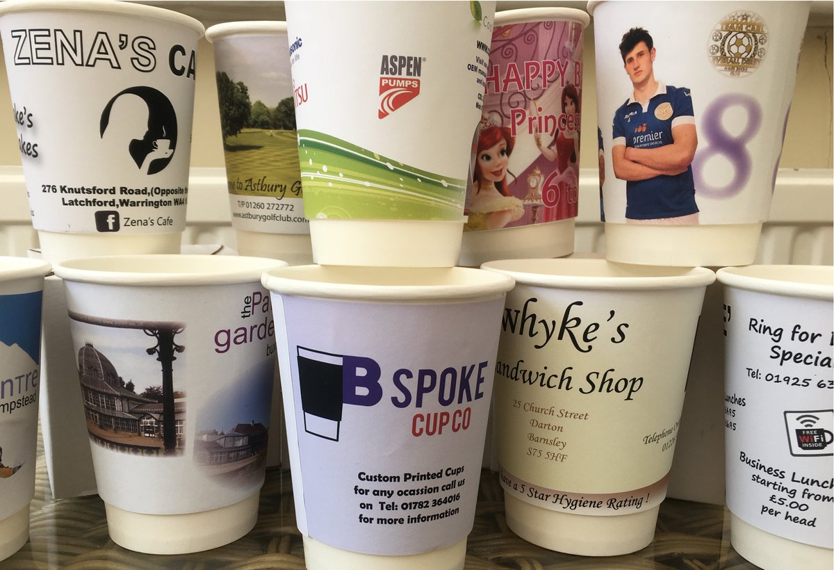 BspokeC's tweet image. July Offer - 100 x 12oz printed cups from just £17.99 advertise your event or business