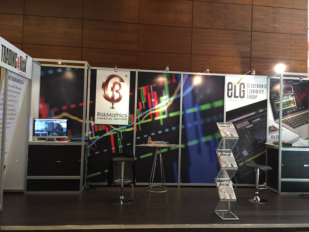 RiskMathicsFI's tweet photo. @ELGTrading   @tradingandrisk  y #RiskMathicsFI presentes durante #RMTC2016 https://t.co/49OOZZ3oY2