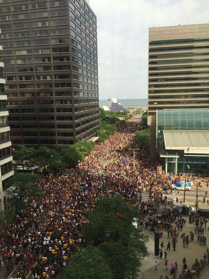 DBeck33's tweet photo. Cleveland is doing it right! https://t.co/YDn0KUQ2Zh