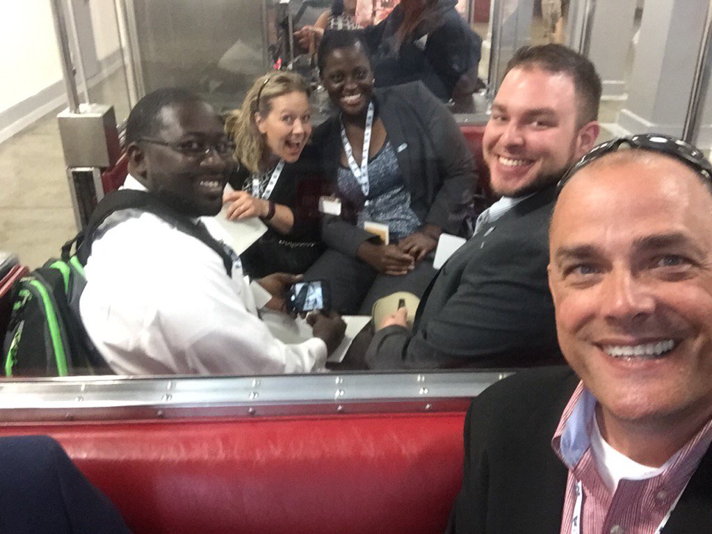 TerryDeWittPhD's tweet photo. Whoop! Riding the train. #CHD2016 https://t.co/mAh78DYsVO