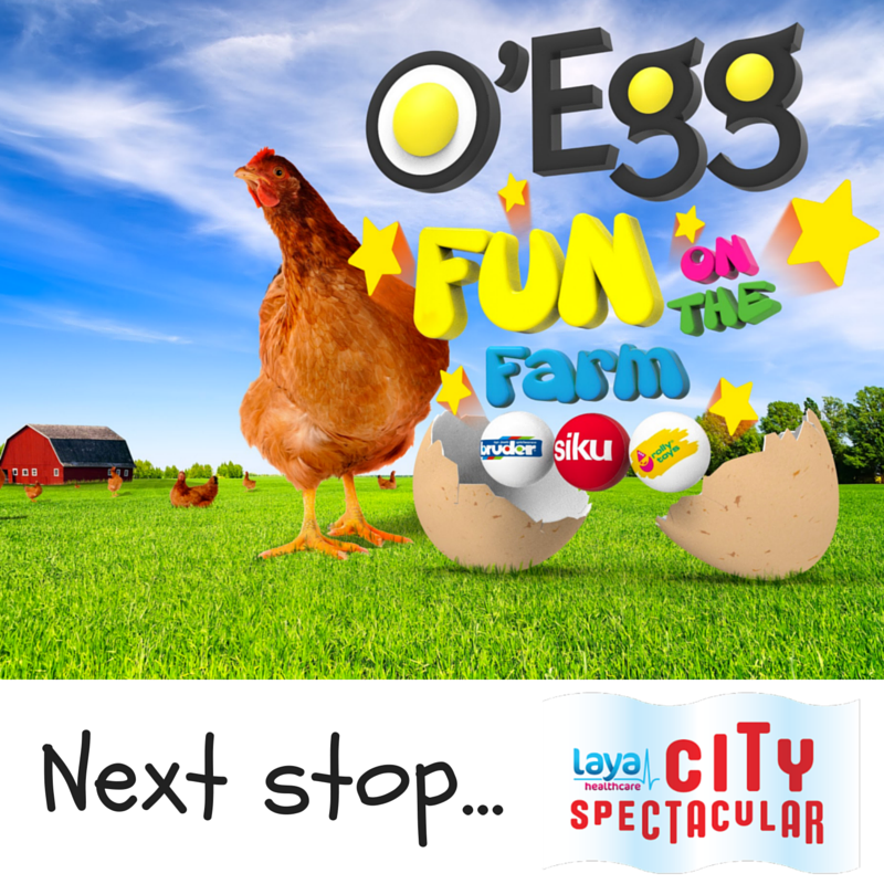 margaretseggs's tweet photo. So who's coming to visit O'Egg @funonthefarmirl at @cityspectacular? #oegg #oeggfreerange #acrackingday https://t.co/3JSl4HkY5k