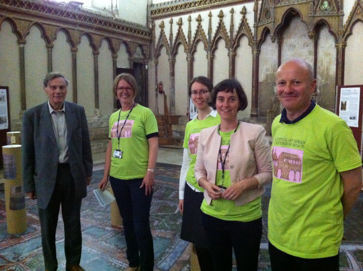 Excellent event #Canterbury <a href="/No1Cathedral/">Canterbury Cathedral</a> <a href="/UniKent/">University of Kent</a> Questions of space:a festival of ideas. Please do it again!