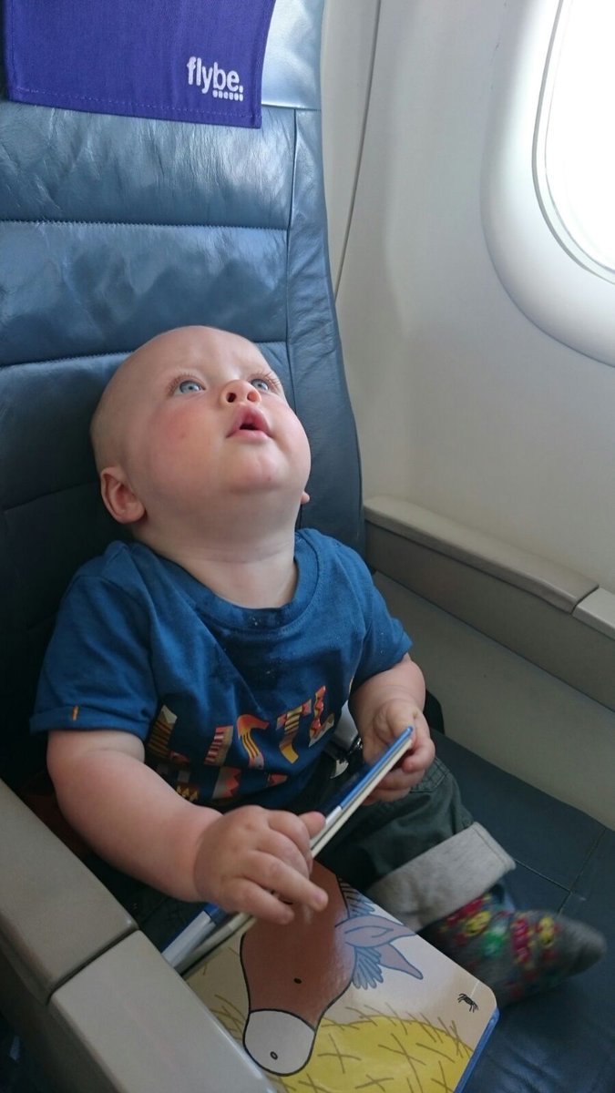 Thanks to the <a href="/flybe/">Flybe ✈</a> staff for helping us onto the flight after we were delayed arriving due to a sheep in motorway!