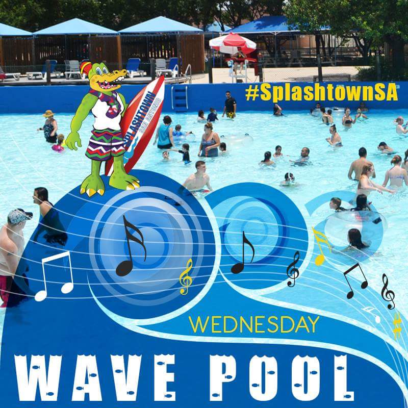 splashtownsa's tweet photo. Come jam out with Dr. Dj Cruz today at #SplashtownSA 12:00 PM to 4:00 PM #WavePoolWednesday #Summer2016 https://t.co/LbPDOyYx0L