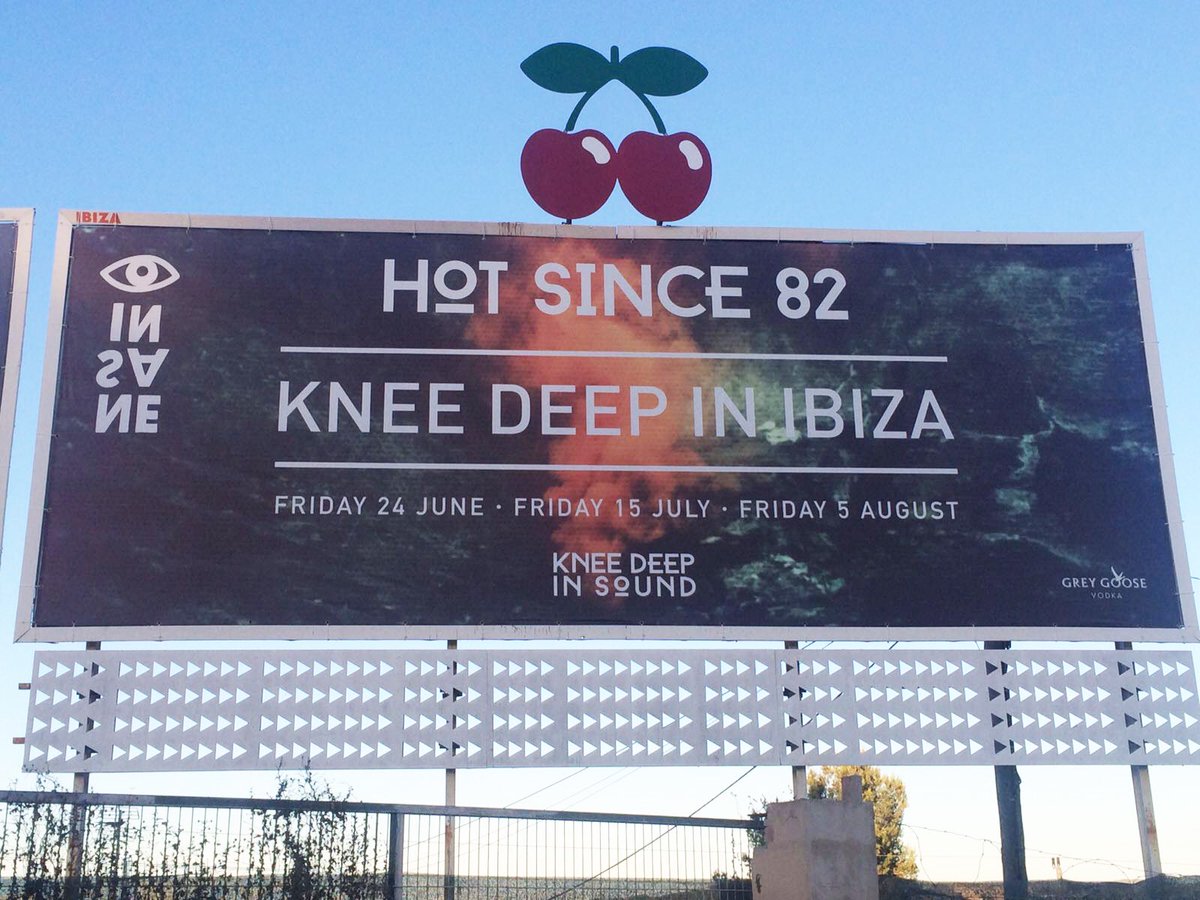 hotsince82's tweet photo. Launching my Knee Deep In Ibiza residency this Friday and seeing my own billboard is a truly humbling feeling! 😊😀 https://t.co/z2Tc7qcm32