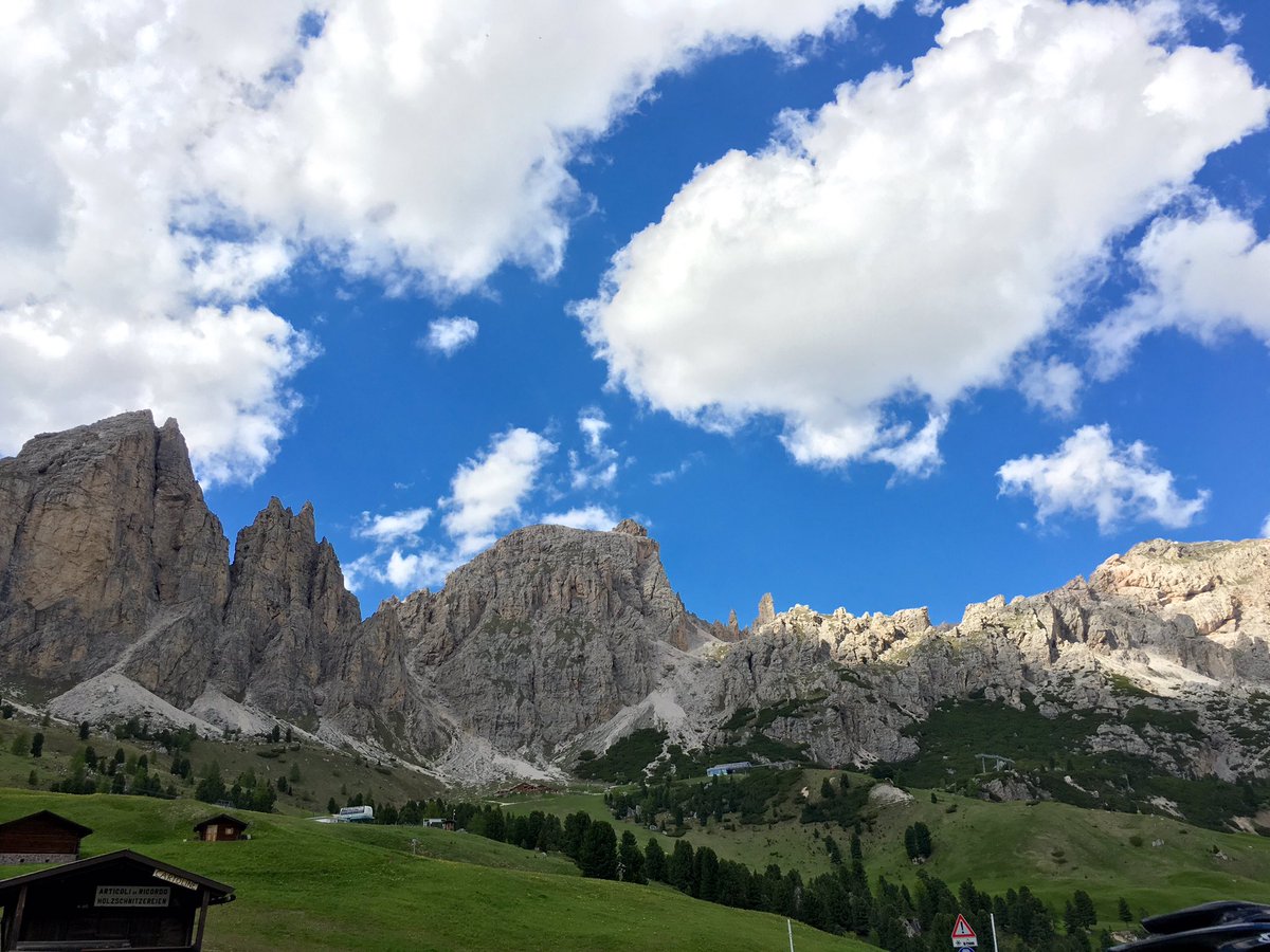 physiopam's tweet photo. @Cycle_The_Alps @CABnineRT  fantastic day completed . #Dolomites #wow https://t.co/C96wEXdNTP