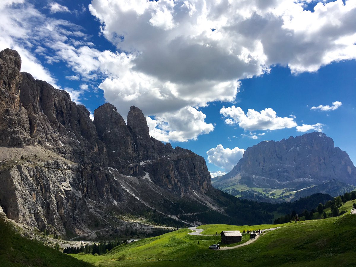 physiopam's tweet photo. @Cycle_The_Alps @CABnineRT  fantastic day completed . #Dolomites #wow https://t.co/C96wEXdNTP