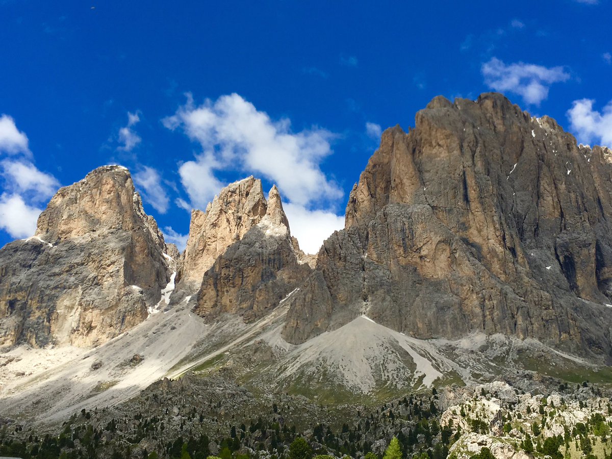 physiopam's tweet photo. @Cycle_The_Alps @CABnineRT  fantastic day completed . #Dolomites #wow https://t.co/C96wEXdNTP