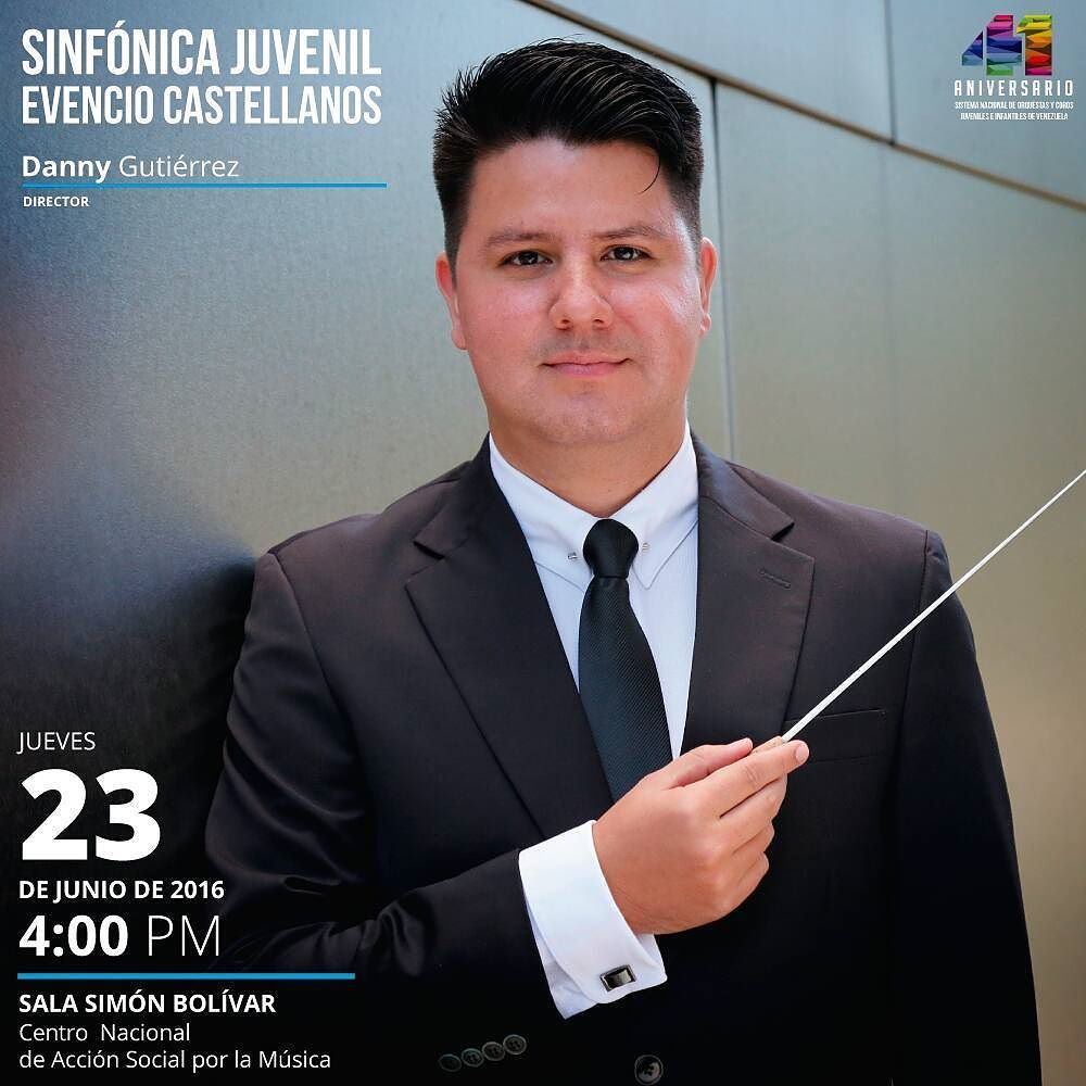 Este jueves 23 de junio, a las 4:00 pm, la Sinfónica Juvenil Evencio Castellanos recibirá … ift.tt/28PRtOr