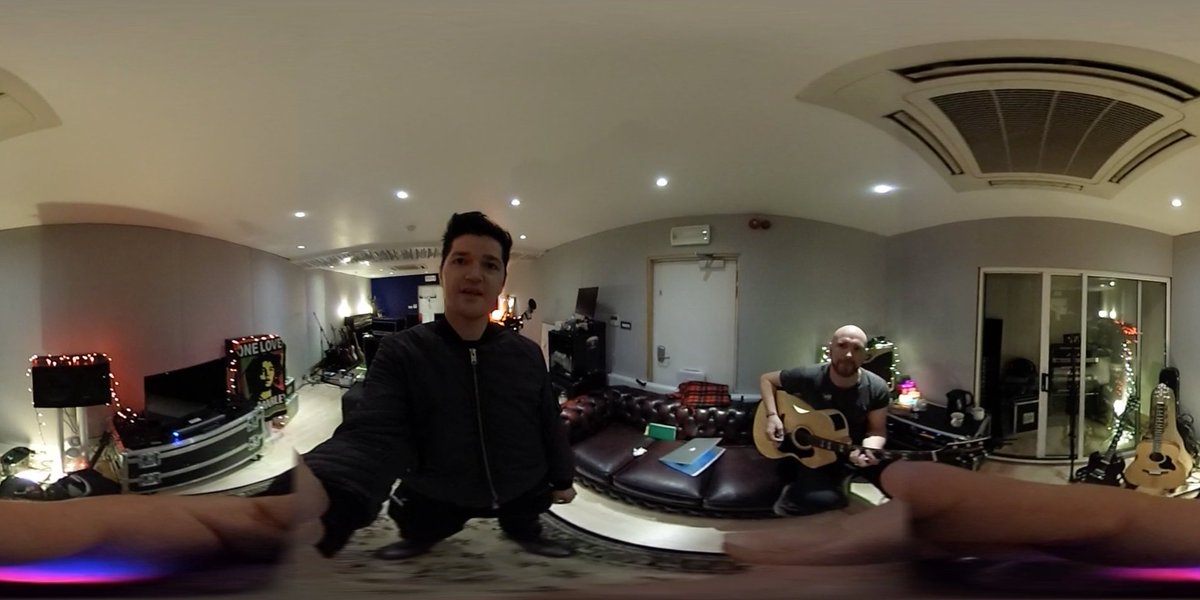 thescript's tweet image. Epic! Our studio in 360. Watch it here: smarturl.it/TS360Vid