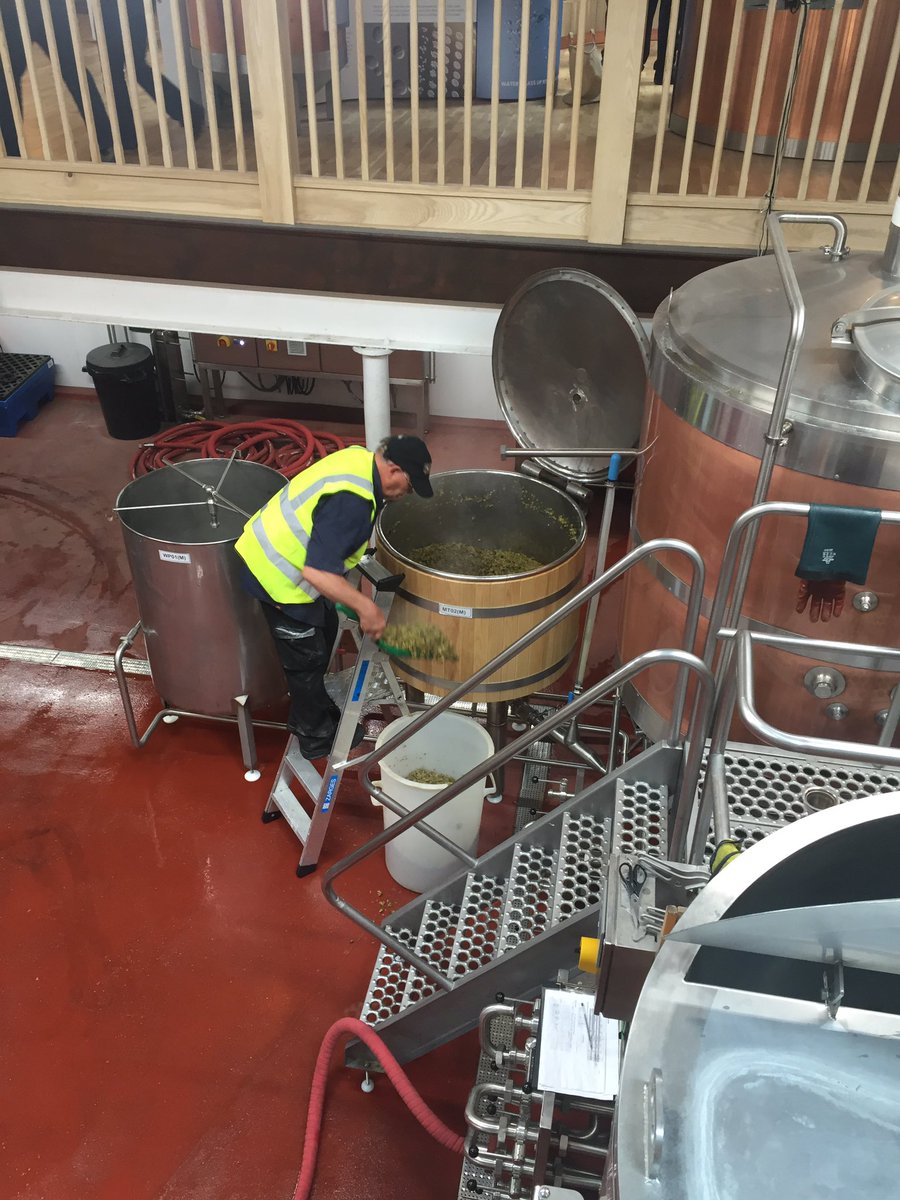 PadstowTesco's tweet photo. Thanks to @StAustellBrew for a great afternoon touring the bewery @chrisminter @steviegosboy https://t.co/iwsGwbOgHY