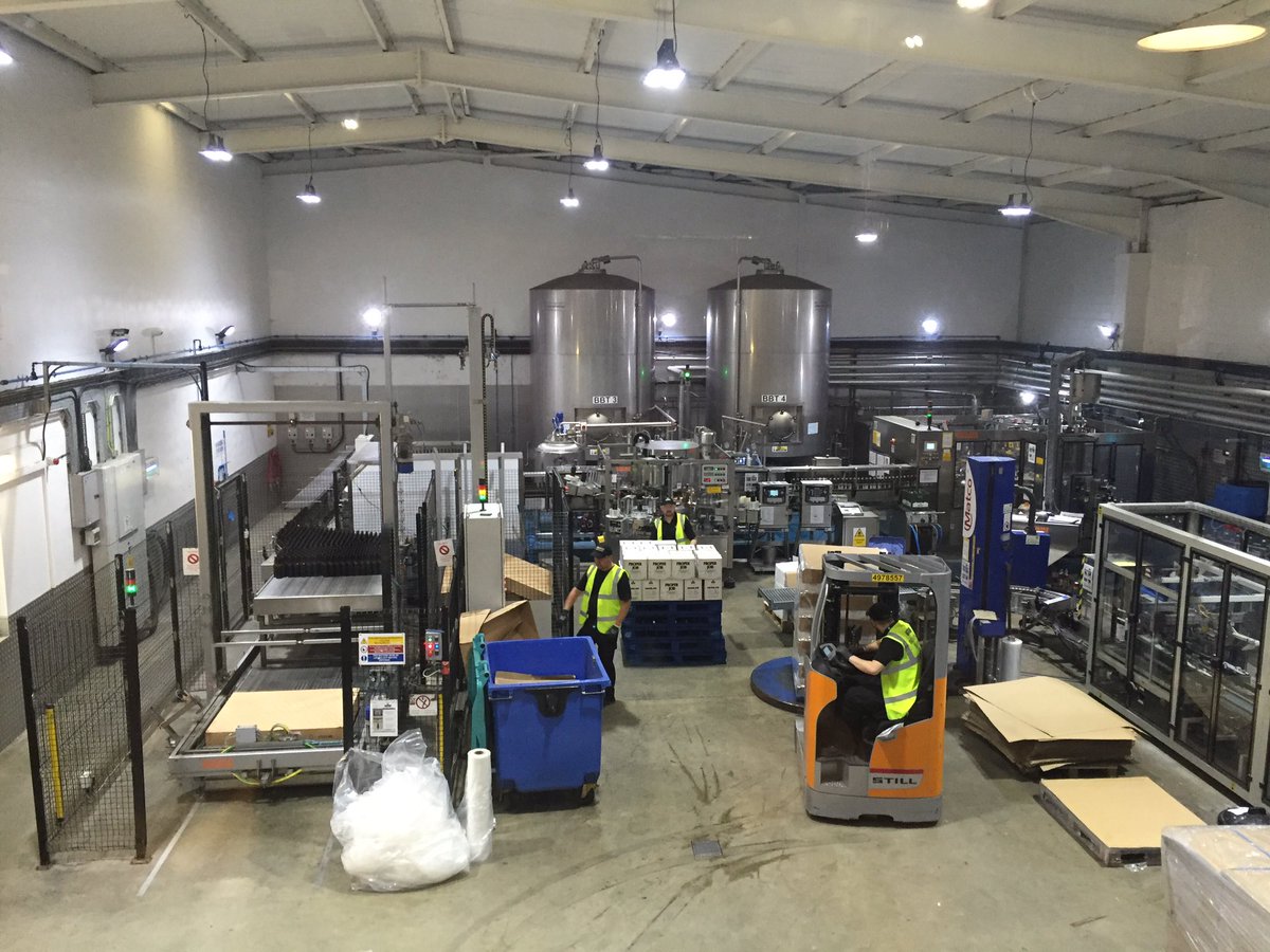 PadstowTesco's tweet photo. Thanks to @StAustellBrew for a great afternoon touring the bewery @chrisminter @steviegosboy https://t.co/iwsGwbOgHY