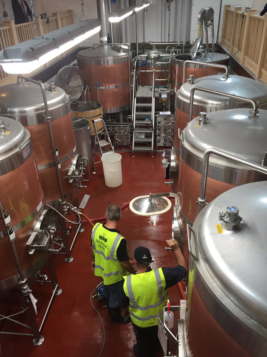 PadstowTesco's tweet photo. Thanks to @StAustellBrew for a great afternoon touring the bewery @chrisminter @steviegosboy https://t.co/iwsGwbOgHY