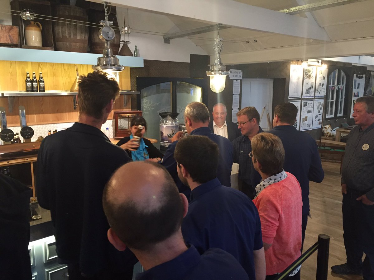 PadstowTesco's tweet photo. Thanks to @StAustellBrew for a great afternoon touring the bewery @chrisminter @steviegosboy https://t.co/iwsGwbOgHY