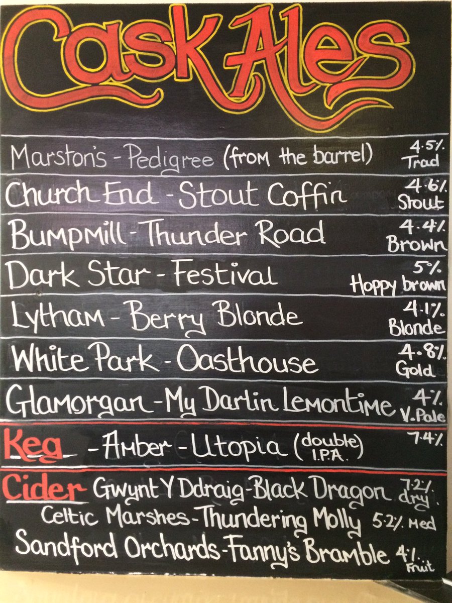 Classiccask's tweet photo. Today's lowdown 😃🍻 @RealAleDerby @DerbyCAMRA @AmberValleyCamr @Darkstarbrewco @WhiteParkBeer  @LythamBrewery https://t.co/971DOnlWtK
