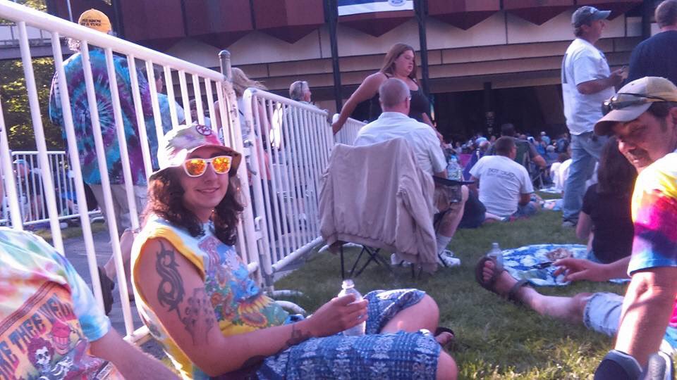 AustinLee8's tweet photo. Me yesterday at the #deadandcompany show in #saratoga NY https://t.co/j2FiCovaOt