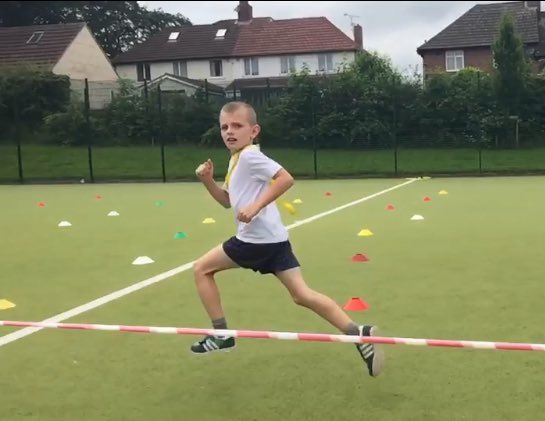kez_clarke's tweet photo. So proud of this young man, showing great #resilience ⭐️ having a good go at nearly everything! @TokyoHPS #superstar https://t.co/2Nmy6EoPiU