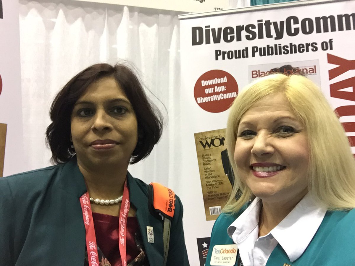 TerriLauzier's tweet image. @WBENCLive 
Rumi from India! #Diversitycomm