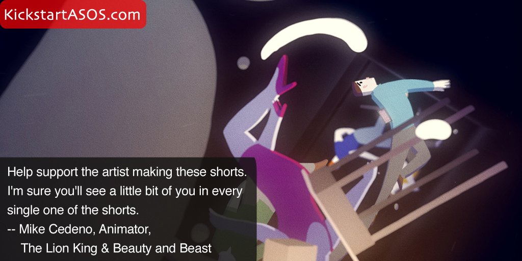 ASOShorts's tweet photo. https://t.co/mAsHotZZU5 You'll see a little bit of you in every single one of the animated shorts.#animation #Pledge https://t.co/XtfACuatN4