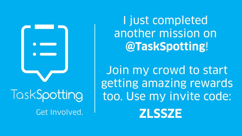 ninowynner's tweet photo. https://t.co/tzKjcpB84T. Use my invite code: ZLSSZE #TaskSpotting https://t.co/dbKVWfDVEN