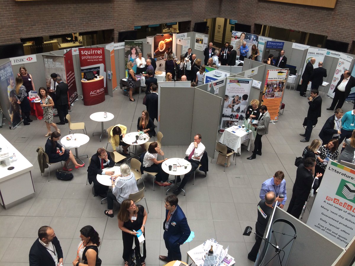 RavensAitIsland's tweet photo. Had a fab morning @KingstonCOC #kingstonbusinessexpo today! Thanks for organising such a great event @KingstonUni. https://t.co/KEfiVlA8e4