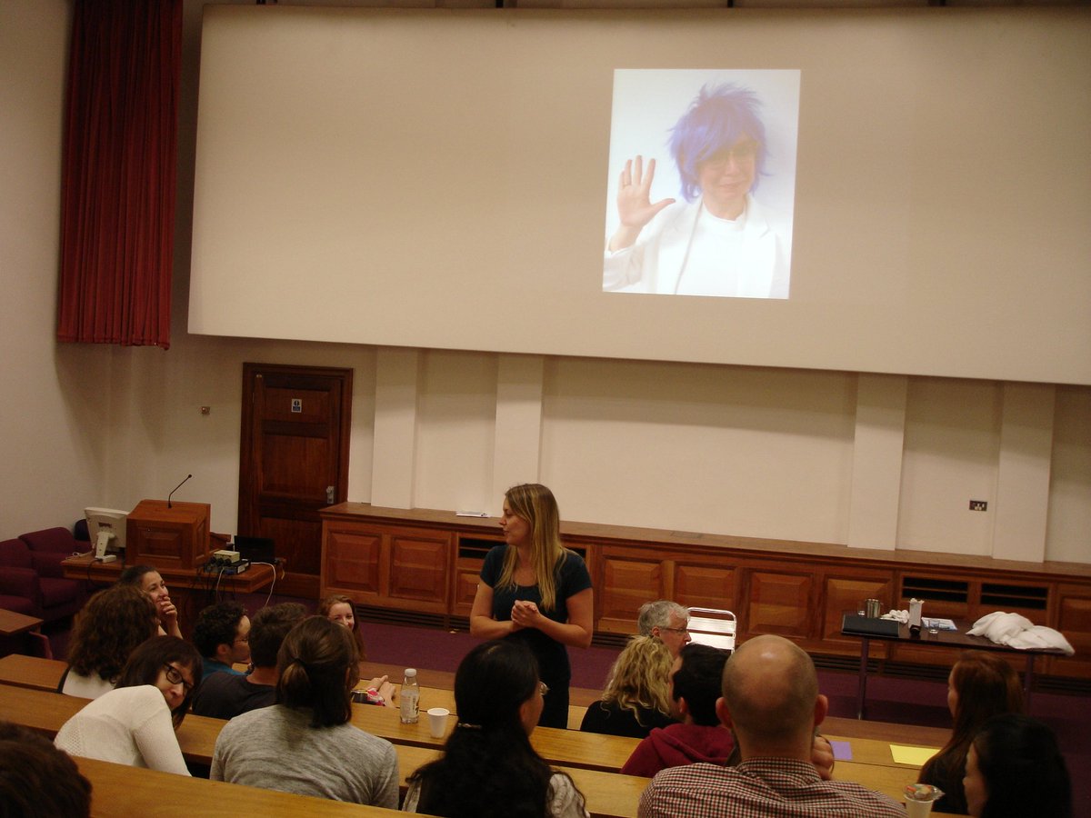 Regenerating Future (@regenfuture) on Twitter photo 1st performance/lecture is over. Thanks Prof. @joyseabee and assistant <a href="/FranTither/">Frances Tither</a> we learned a lot 1st performance/lecture is over. Thanks Prof. @joyseabee and assistant <a href="/FranTither/">Frances Tither</a> we learned a lot