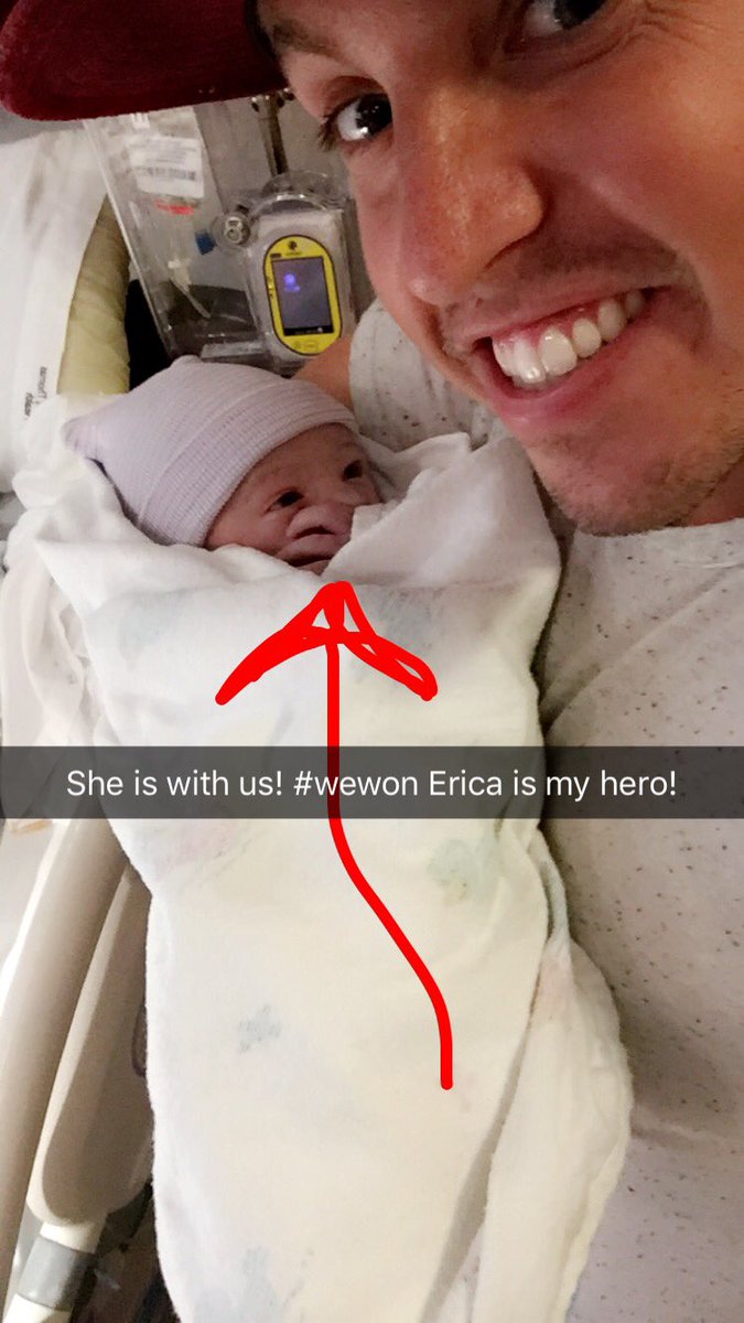 trevorlovin's tweet photo. @ericalovingood and I just had Londyn! #babygirl soooo pumped! https://t.co/5SKotv8Wem