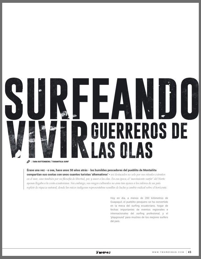 goncalvescab's tweet photo. Gracias @7maresmag por el artículo sobre Ecuador en la nueva edición. Soy feliz representando a mi país 🇪🇨! https://t.co/vQf1cj3Yba