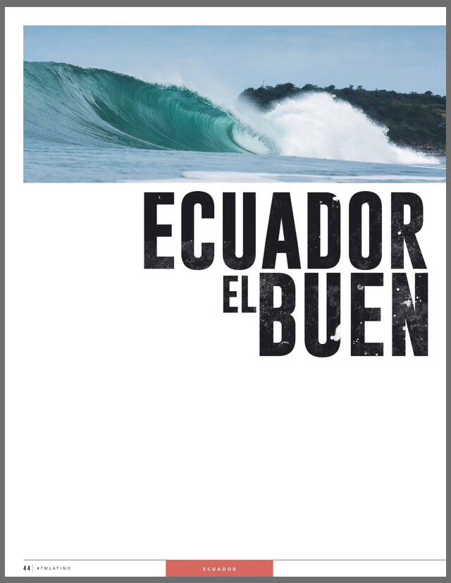 goncalvescab's tweet photo. Gracias @7maresmag por el artículo sobre Ecuador en la nueva edición. Soy feliz representando a mi país 🇪🇨! https://t.co/vQf1cj3Yba