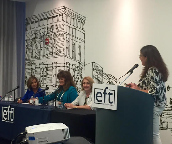 INTTRA's tweet photo. Yesterday @InnaKuznetsova_ joined a powerful all-female panel on the #3PLUS16 stage discussing women in logistics. https://t.co/KI5HDWJSir