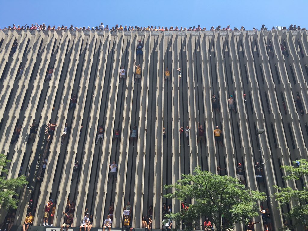 Cleveand Cavaliers Celebrate NBA Championship With Massive Parade