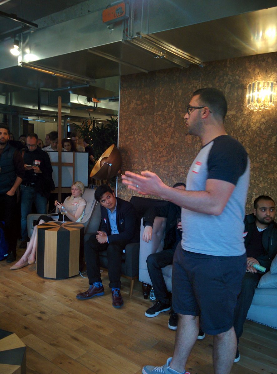 OmnifiLtd's tweet photo. .@wearescouting on stage at @TLA_RetailTech event @thetrampery with @OmnifiLtd and @salesforce https://t.co/xUcT9A8bQ6