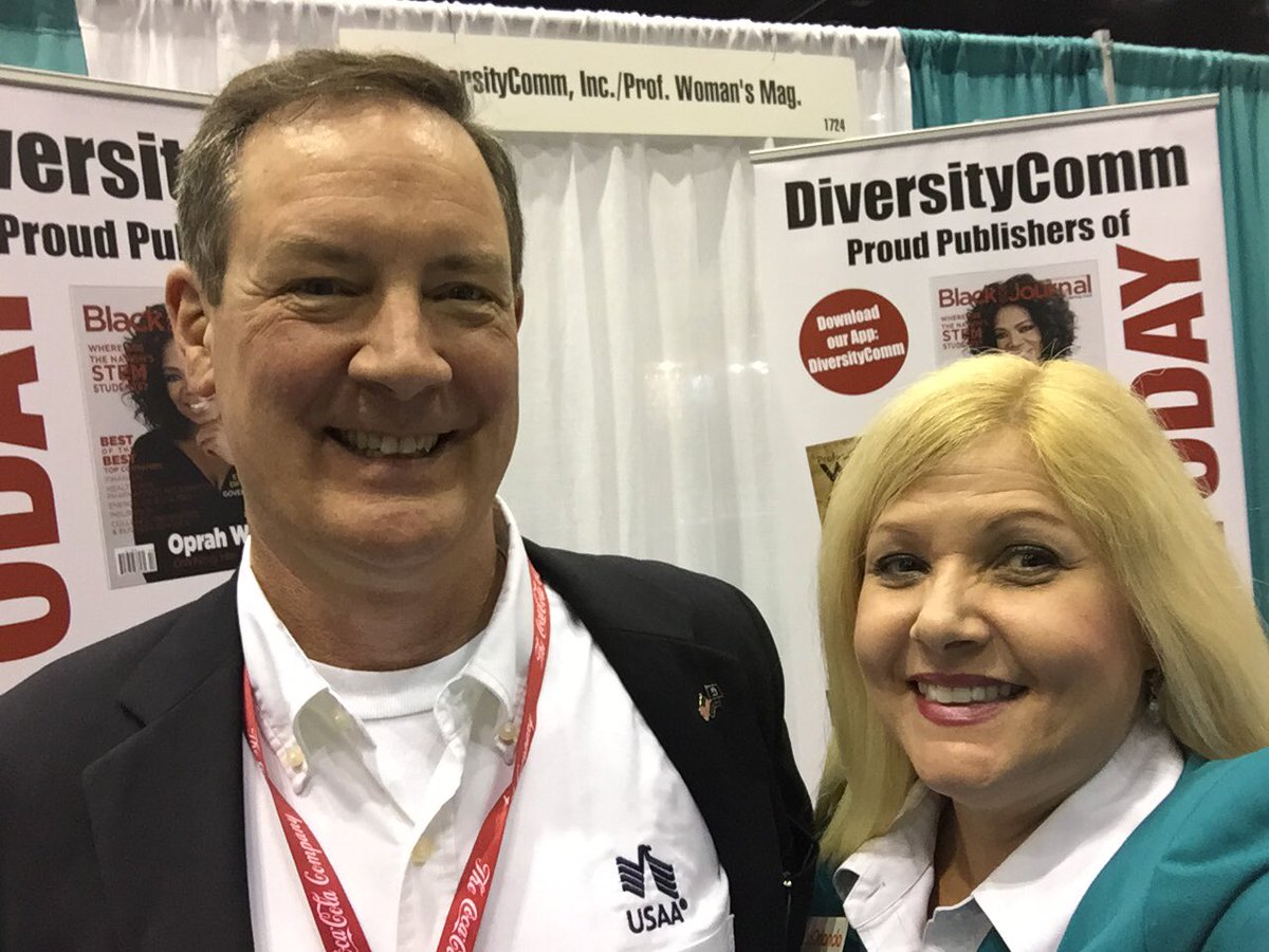 TerriLauzier's tweet image. @WBENCLive Wayne Shanks with USAA Go Army!!!! #DiversityComm