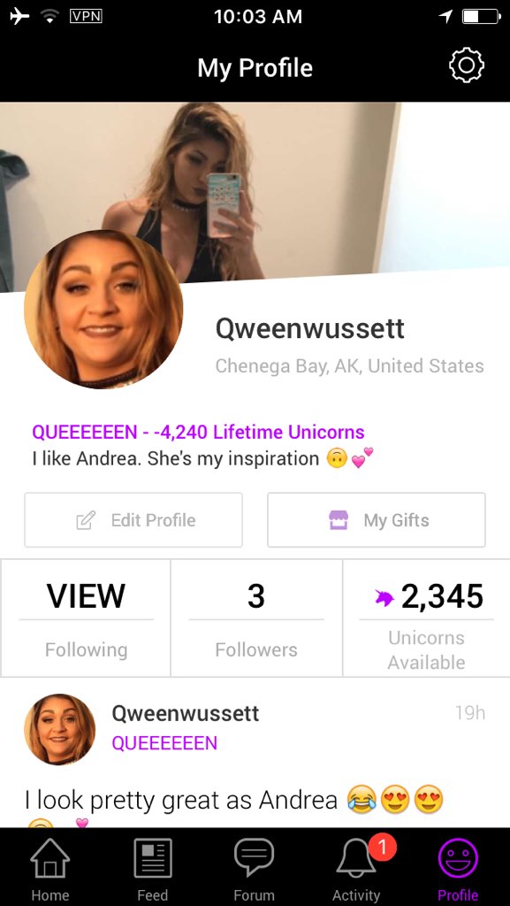 tryxerussett's tweet photo. Y'all should really go get Andreas new app. It's the best app I have too 🙃😍 @AndreaRussett #AndreasApp https://t.co/OP4g7PELNu