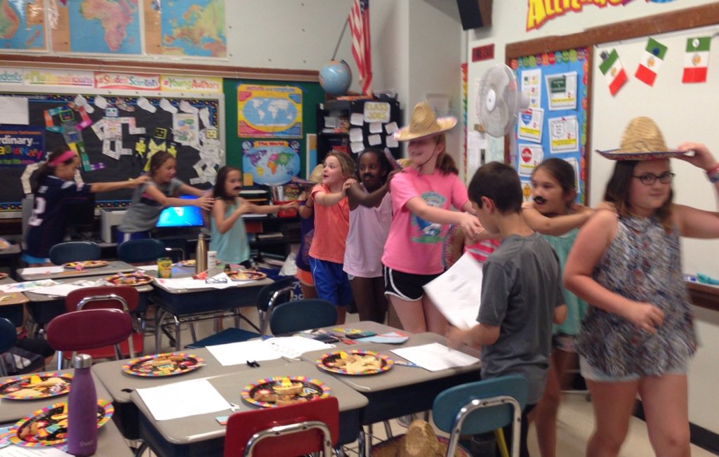 Celebrating the completion of our Mexico unit with a fiesta! #beproudbedale