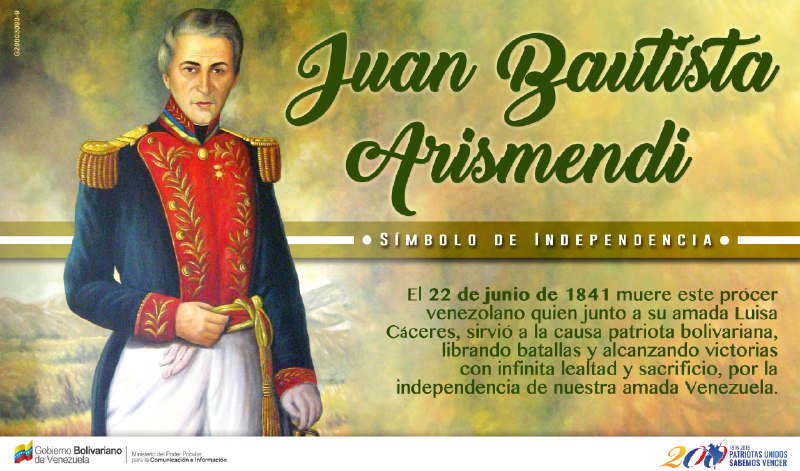 Resultado de imagen para juan bautista arismendi