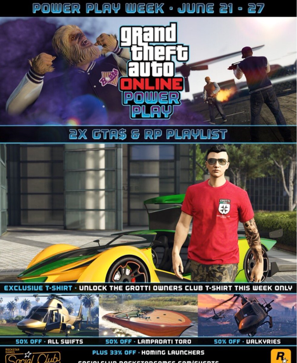 DailyGTAOnline's tweet photo. TRU JUNE 21-27 https://t.co/A2tbukHFIW