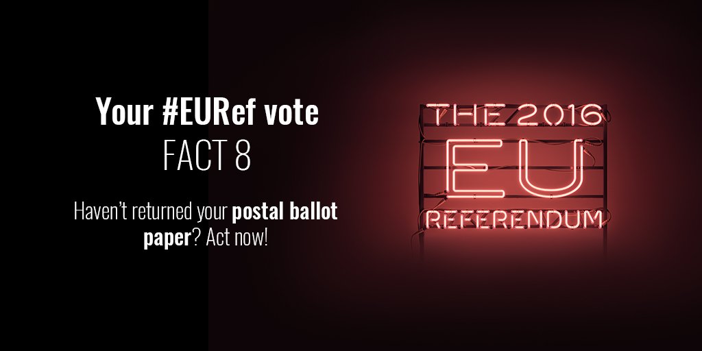 Haven’t returned your postal ballot paper? Find out how you can ensure your vote is counted: aboutmyvote.co.uk/uk-voters