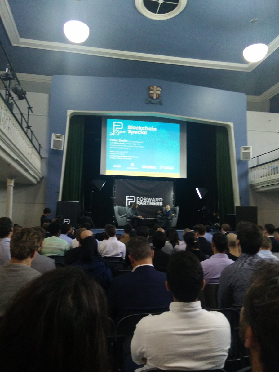 jupiterorbit's tweet photo. #fplive the blockchain event with @KPMG @blockchain @LondonRealTV and #forwardpartners happening https://t.co/LHvMxYgRqB