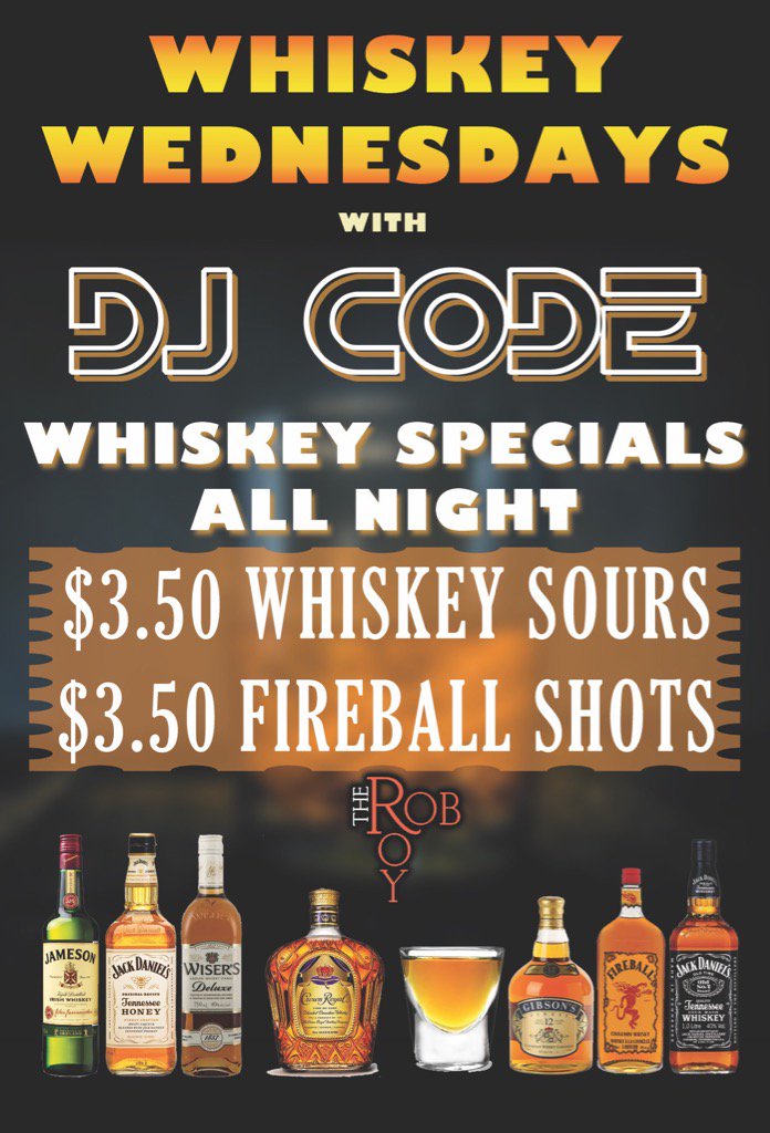 RobRoyKonfusion's tweet image. $3.50 Whiskey Sours with @djcode709